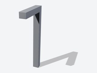 3D preview of the Tall cabinet light