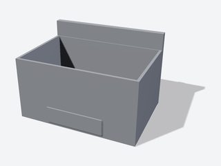 3D preview of the Small parts bin