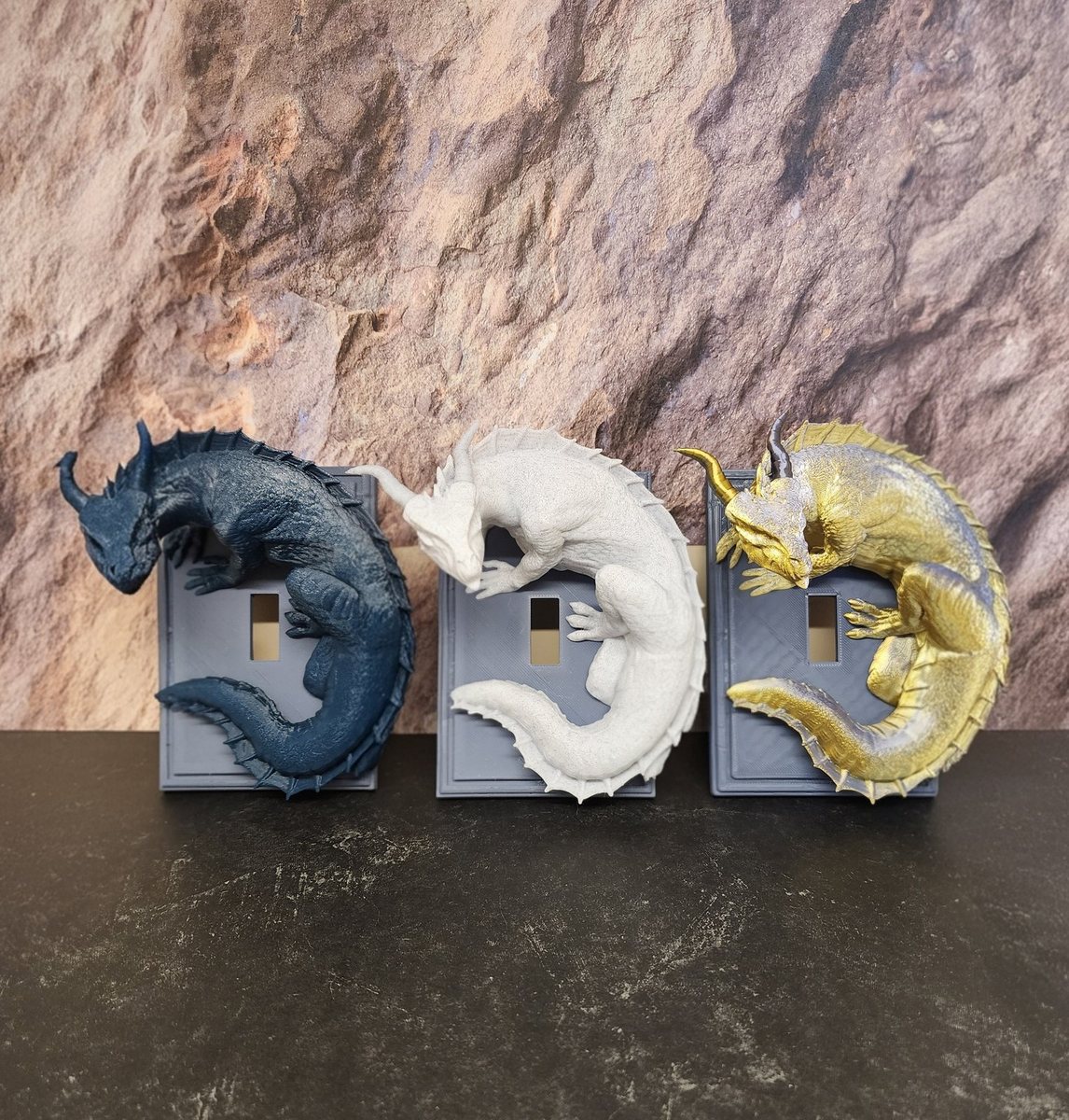 Dragon Light Switch Cover