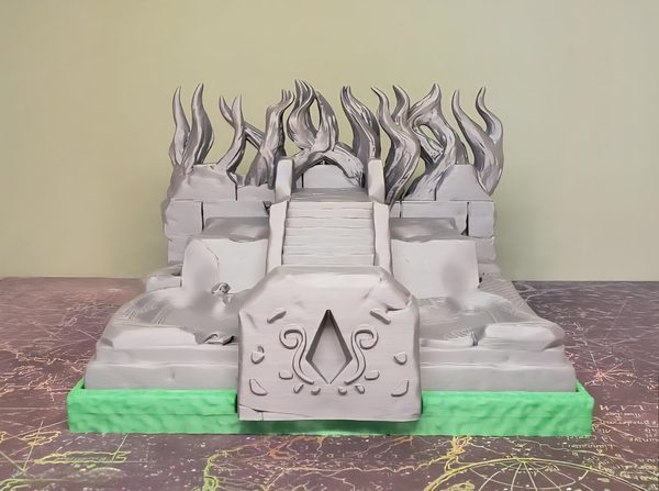 Mossy Shrine Nintendo Switch Dock and Joy-Con Holder